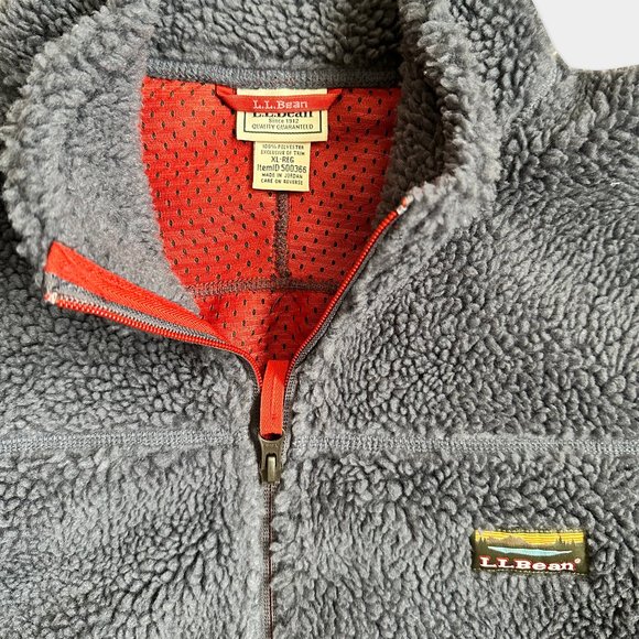 L.L.Bean Hi-Pile Fleece Jacket - Picture 3 of 5